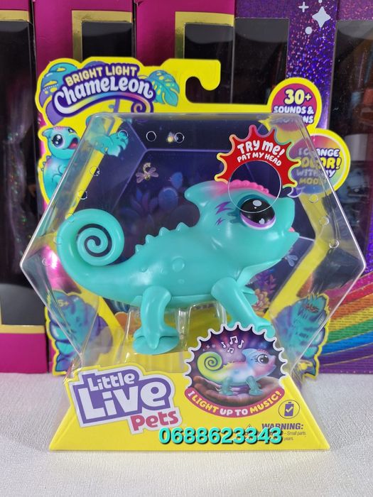 Інтерактивний Хамелеон Little Live Pets The Bright Light Chameleon