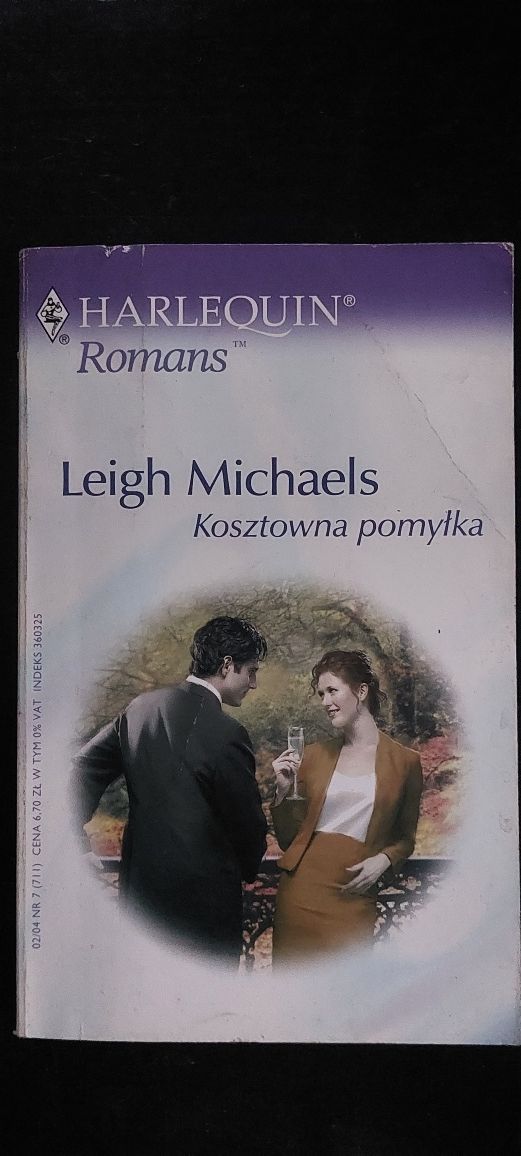 Leigh Michaels Kosztowna pomyłka romans