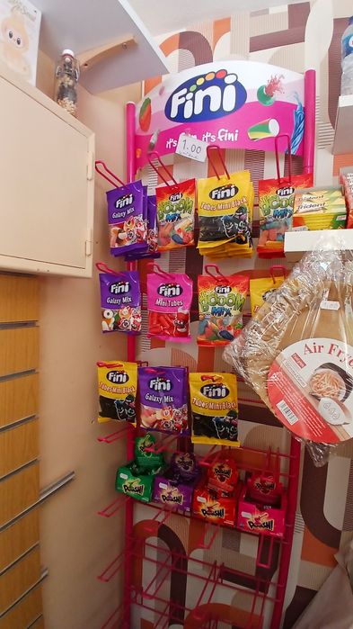 Expositor gomas fini