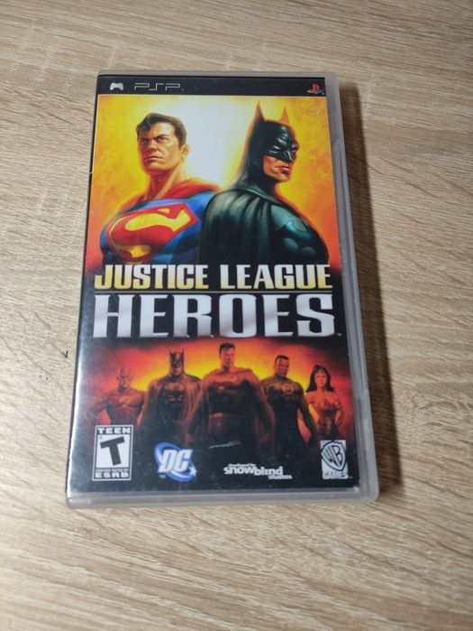 Игра на PSP justice league heroes