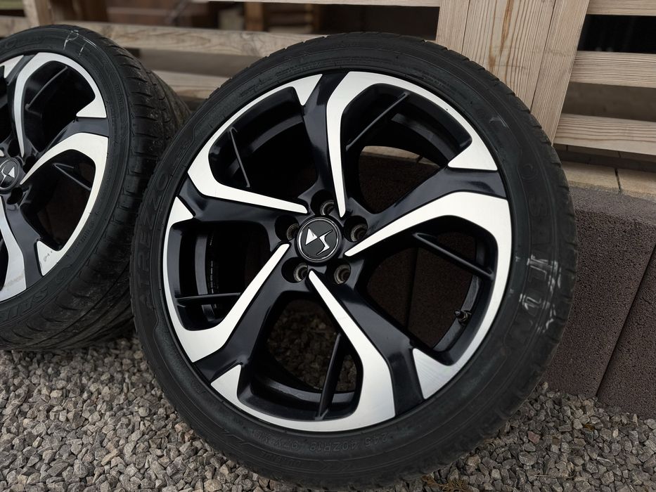 Felgi Koła 18 5x108 Oryginał DS Citroen DS4 DS5 Opony