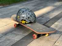 Deskorolka + kask + ochraniacze STAN JAK NOWY!!!