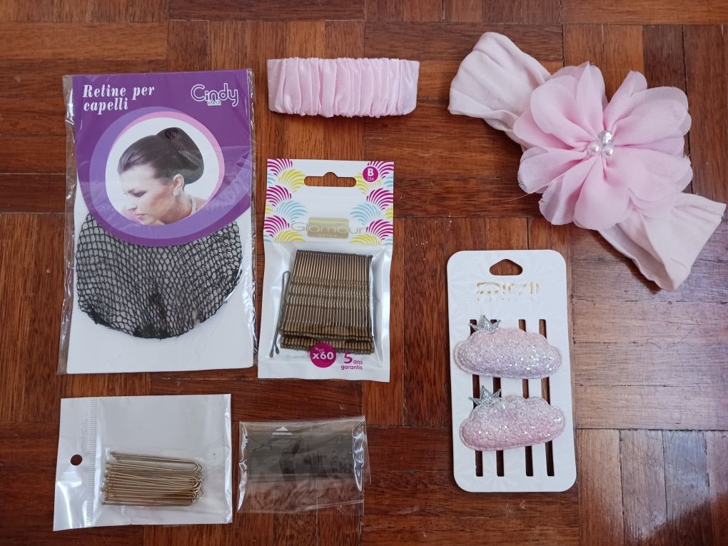 Kit ganchos e acessórios ballet