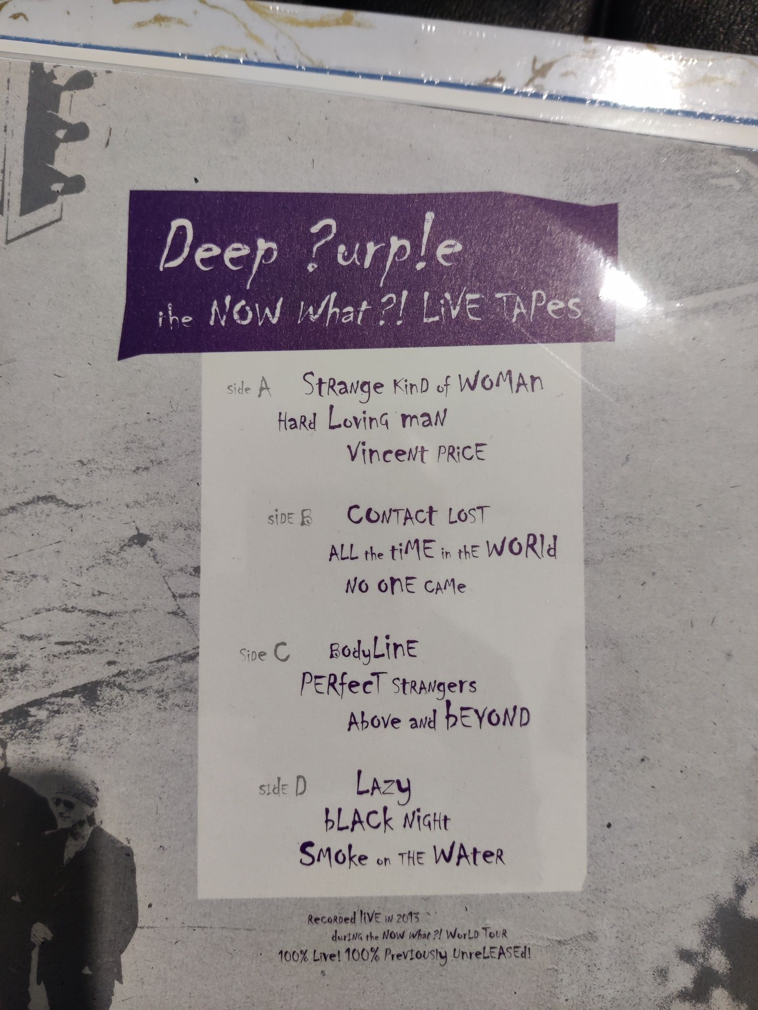 Винил Deep Purple, the Now What?! Live Tapes 2LP 180g. 2013 Germany