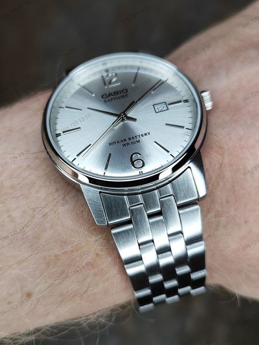 Годинник  Casio MTS-110D-7A Сапфір Оригінал Гарантія Касио