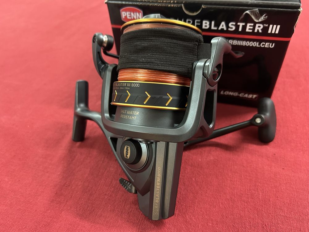 Carreto PENN Surfblaster III 8000 como NOVO