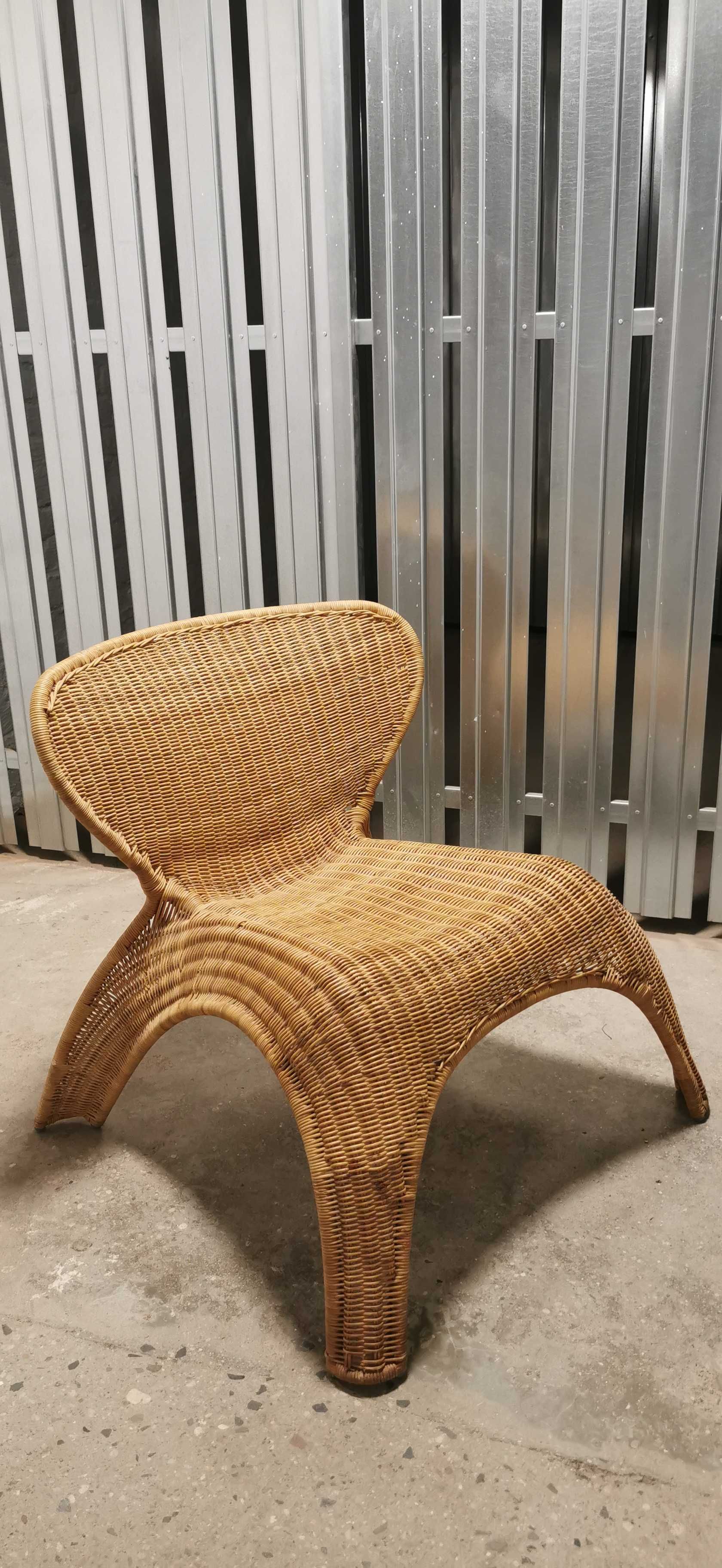 Fotel wiklinowy Gulte Ikea, 1999', Vintage!