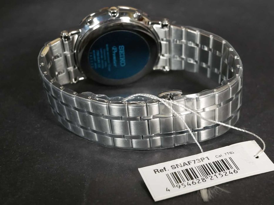 Seiko SNAF73P1 Premier Sapphire з хронографом, з будильником