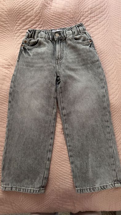 Jeansy dziewczęce z Zary.