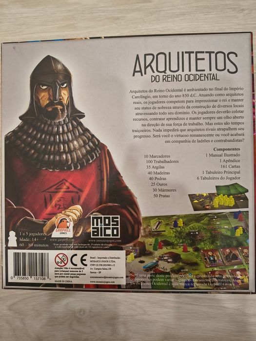 Arquitectos do Reino Ocidental - Jogo de Tabuleiro