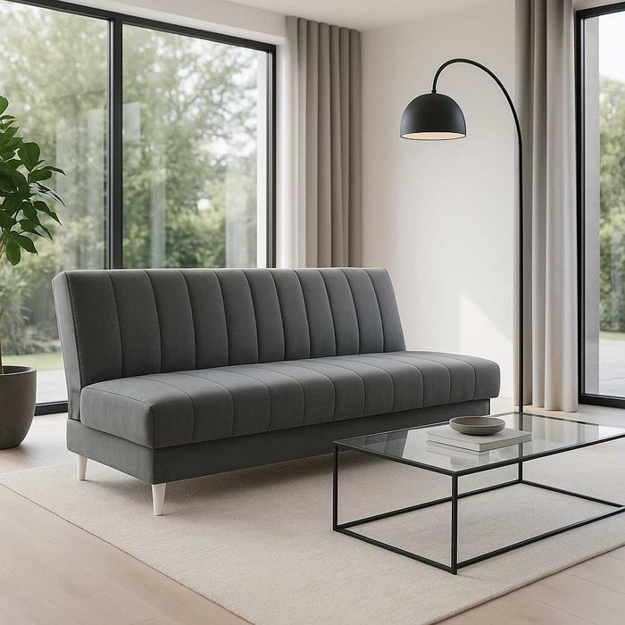 Tania wersalka rozkładana z pojemnikiem promocja dostawa Kanapa Stella