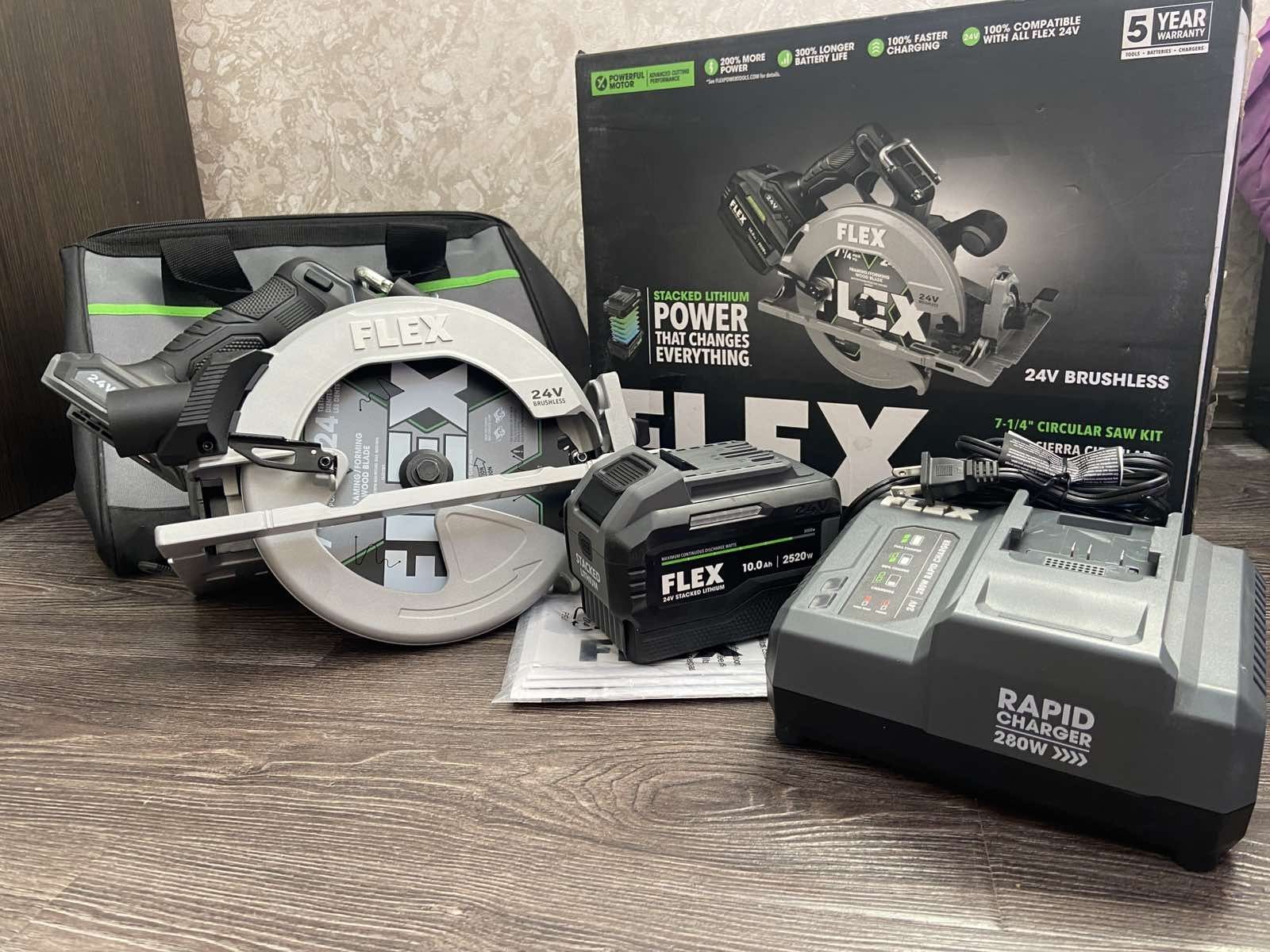 FLEX 24v Circular Saw  FX2141-1J