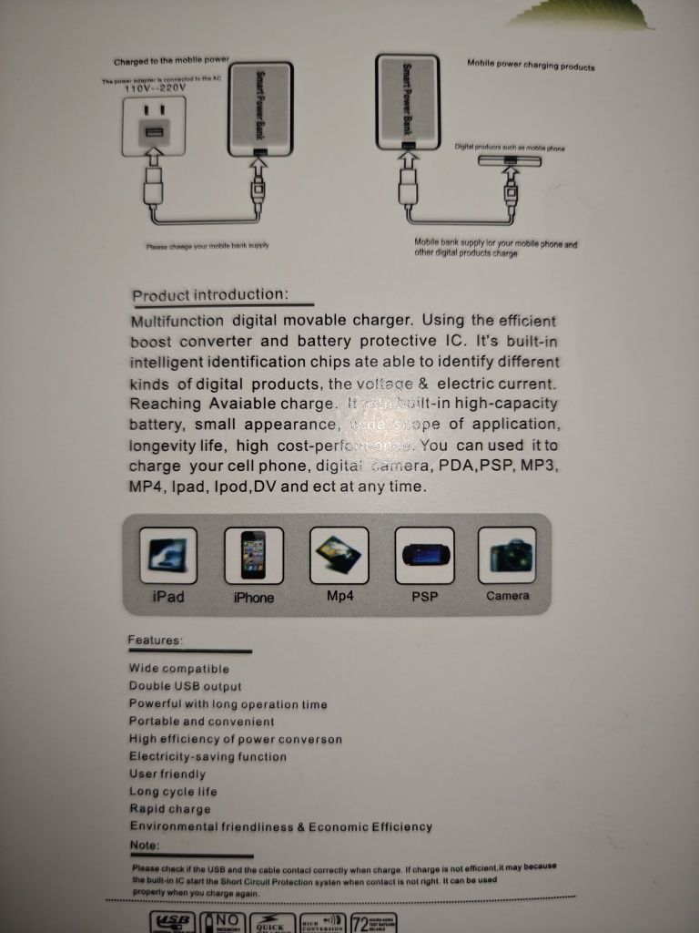 Powerbank AS-427 20000mAh