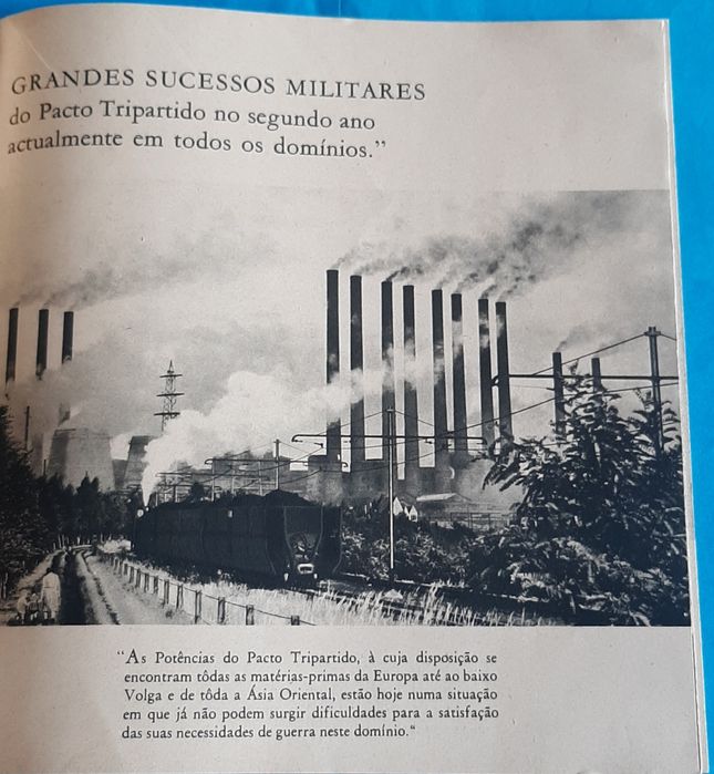 "Certeza na Vitória" Pacto Tripartido Propaganda da Alemanha Nazi 1942