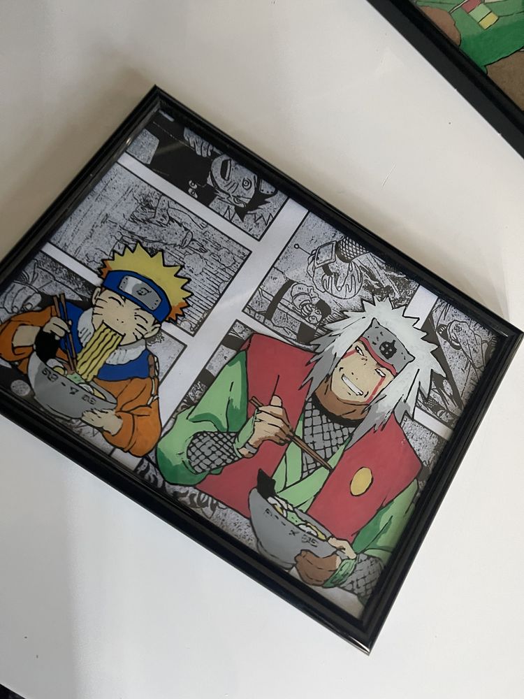 Obrazek na szkle (naruto anime manga)