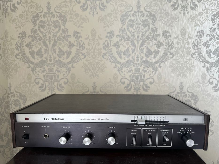 Вінтажний підсилювач Teleton SAQ-206В