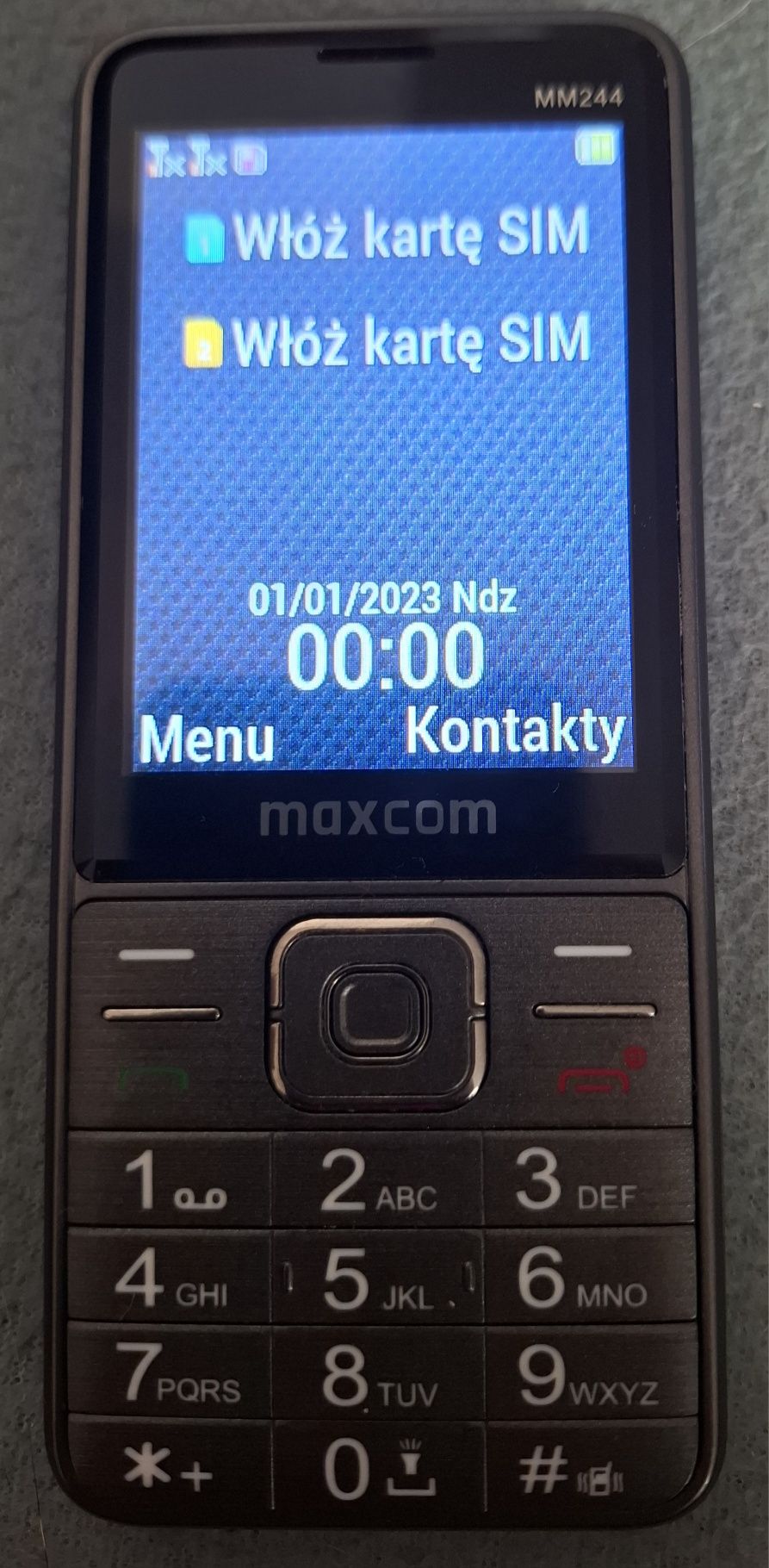 Telefon Maxcom MM244, seniora