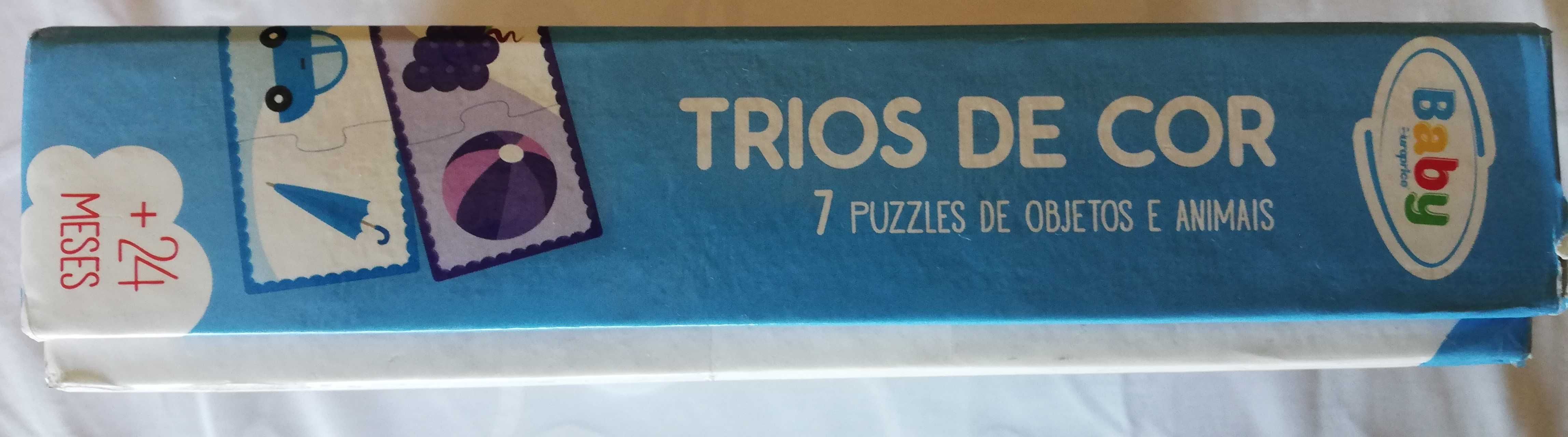 7 Puzzles Trios de Cor