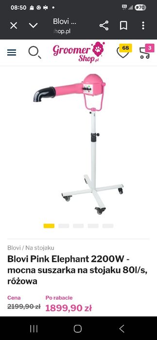 Suszarka  dla zwierząt