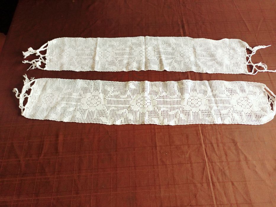 Panos de linho feito á mão