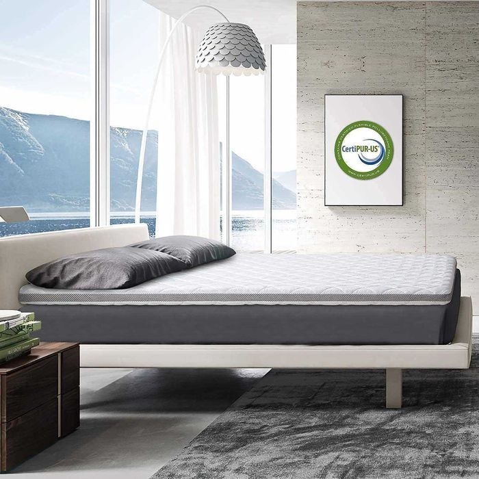 Żelowy materac nawierzchniowy 200x200 h3,h4 nakładka na materac  Toper