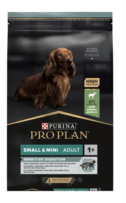 Purina ProPlan small/mini adult 3kg jagniecina sensitive wysokobialkow