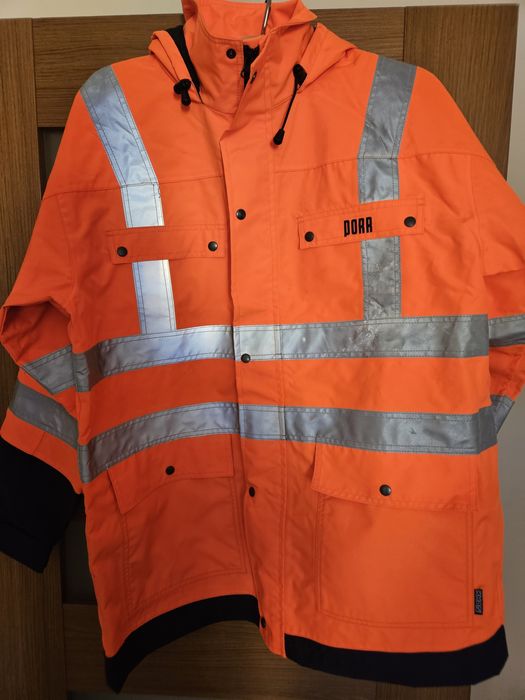 Kurtka ostrzegawcza przeciwdeszczowa  XL
