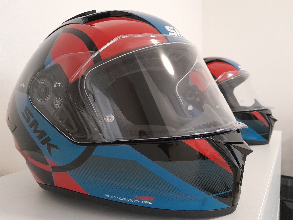 Capacete SMK Helmets - 2 UNIDADES