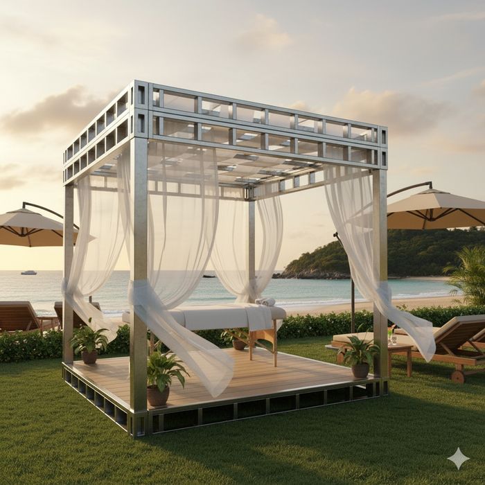 MODULARES- Estruturas Metálicas em LSF