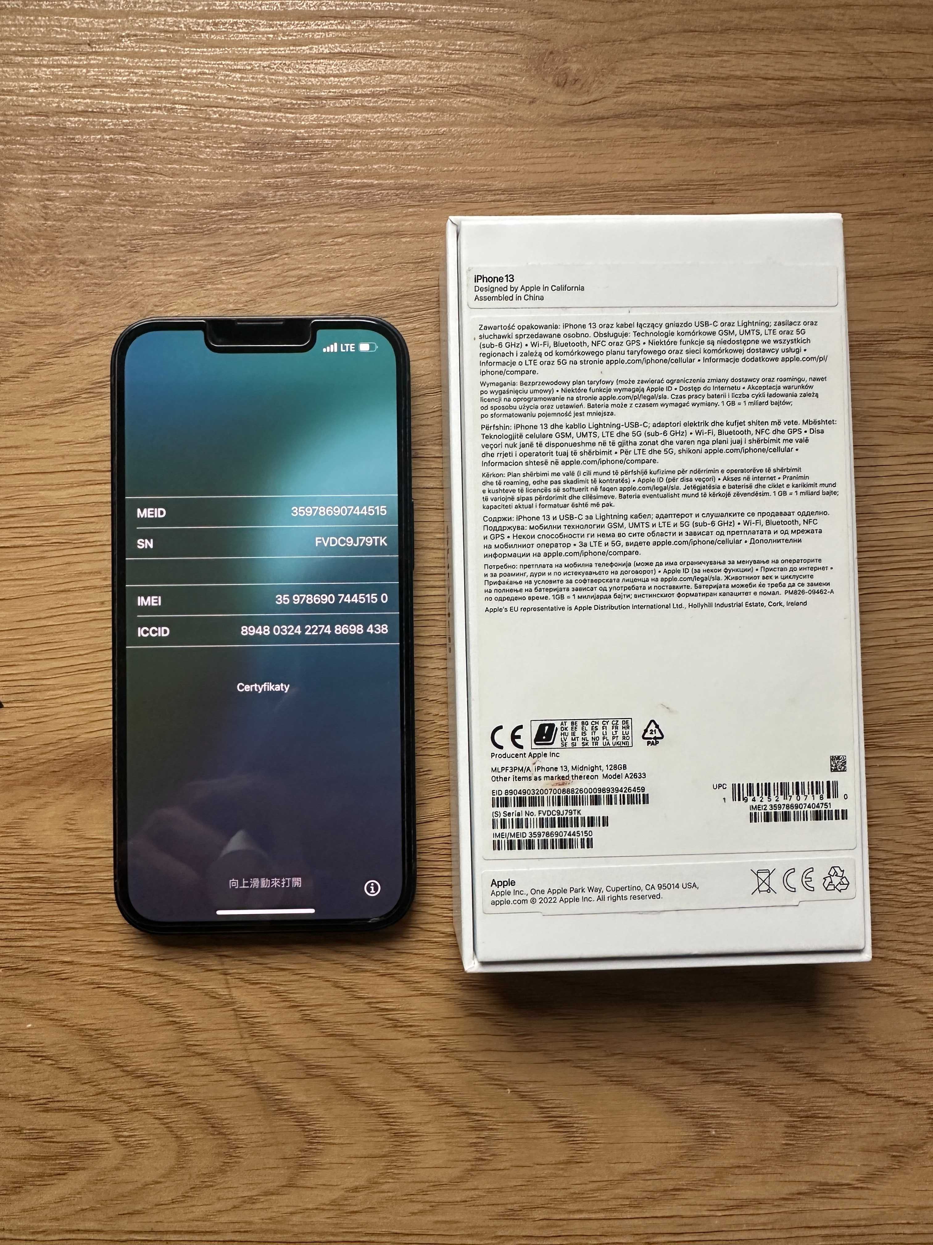 iPhone 13 128 GB, Super stan