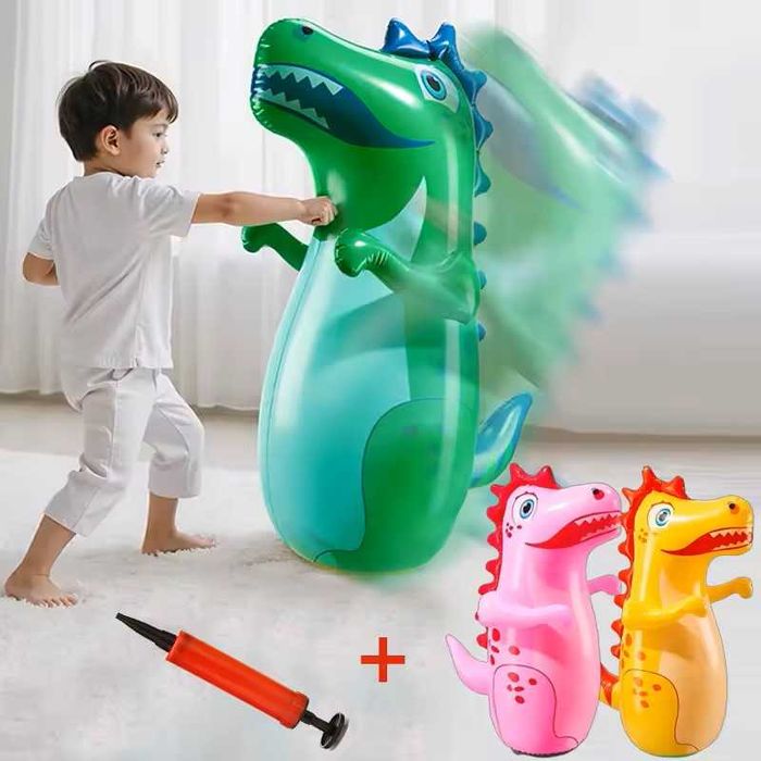 Боксерська груша для дітей 90 см / Неваляшка / Швидкий відскок 3-6 рок