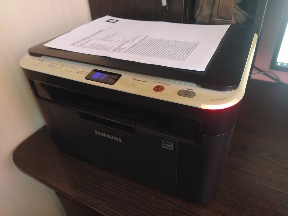 Лазерний МФУ 3в1 принтер Samsung SCX 3200