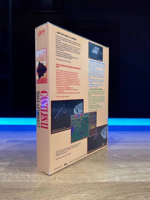 Castles II Siege & Conquest (PC PL 1992) BIG BOX polskie wydanie IPS