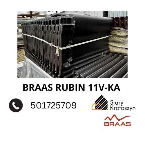 Dachówka ceramiczna BRAAS - Rubin 11V-KA antracytowa angoba [od ręki]