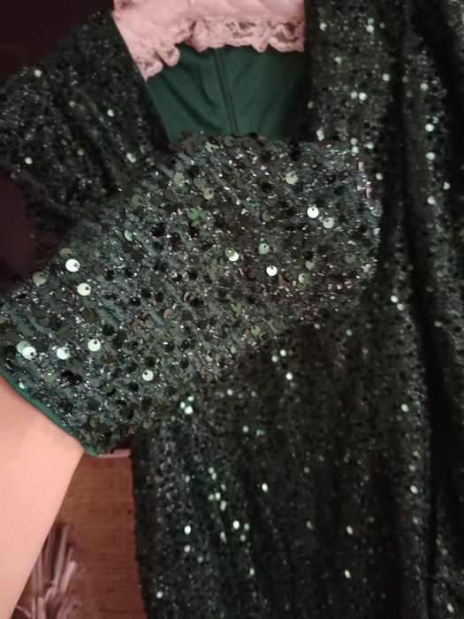 Sukienka wieczorowa cekinowa Andrzejki/Sylwester