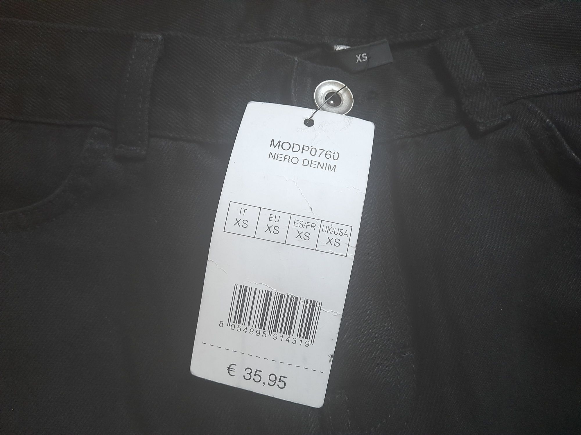 Spodnie  Jeansy   GIRLFRIEND    CALZEDONIA    XS  .   NOWE  z  metką