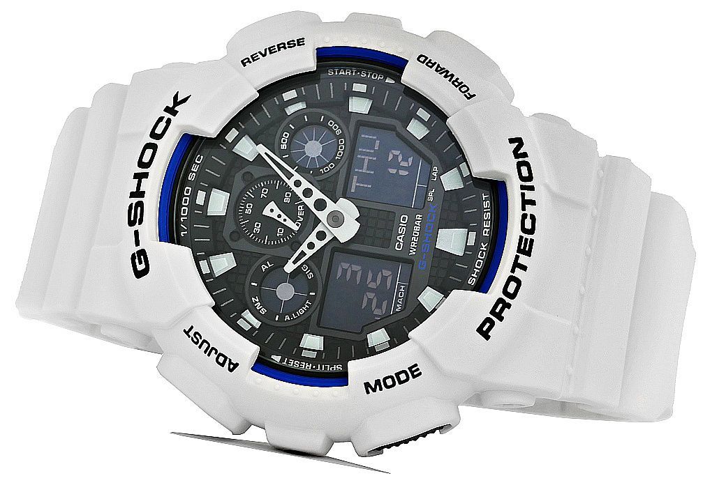 zegarek męski casio g-shock ga-100b-7aer + box