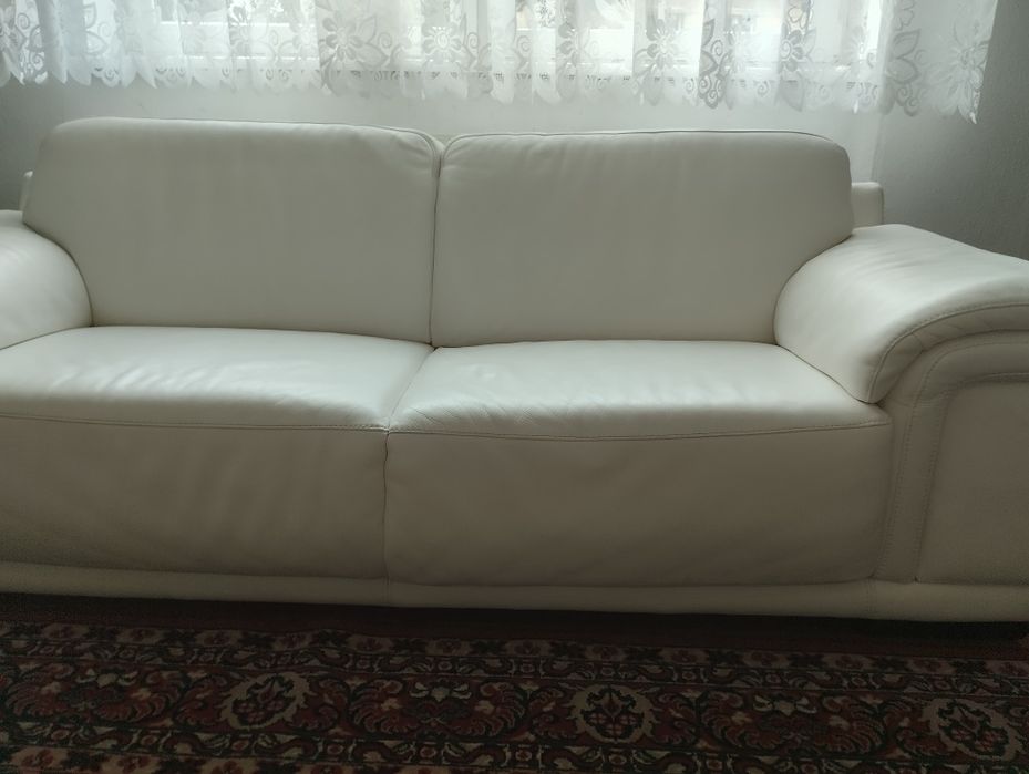 !Śliczna Kanapa Skórzana 100% Stan idealny