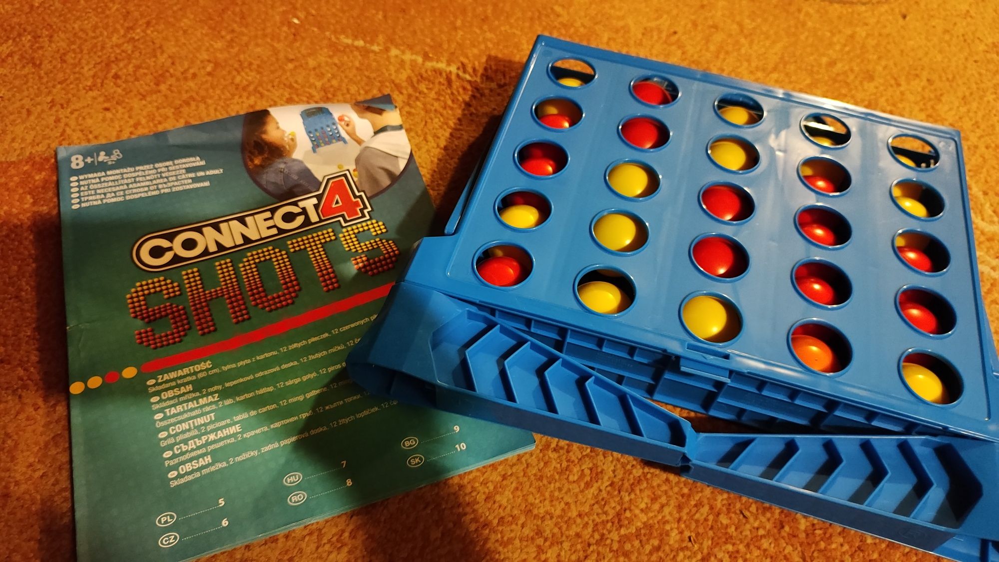 Gra Connect 4 Shots dla dzieci 3 - 99lat