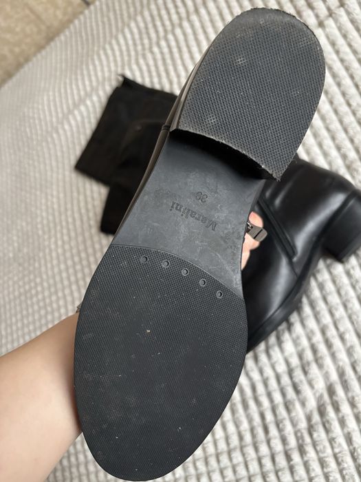 Високі жіночі чоботи/ сапоги натуральна гкіра 38 розмір