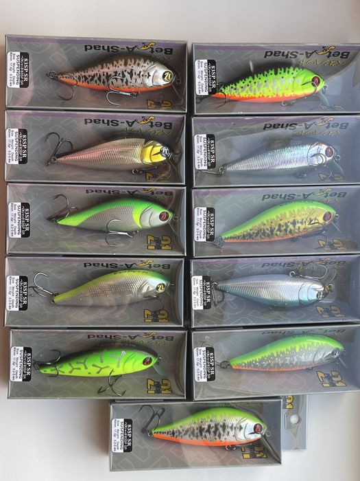 Поодам воблера Pontoon 21 Bet-A-Shad 83SP,Бет-А-Шад 83 Нові кольори