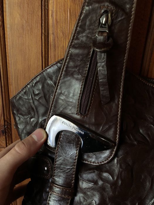 Шкіряна сумка dolce gabbana