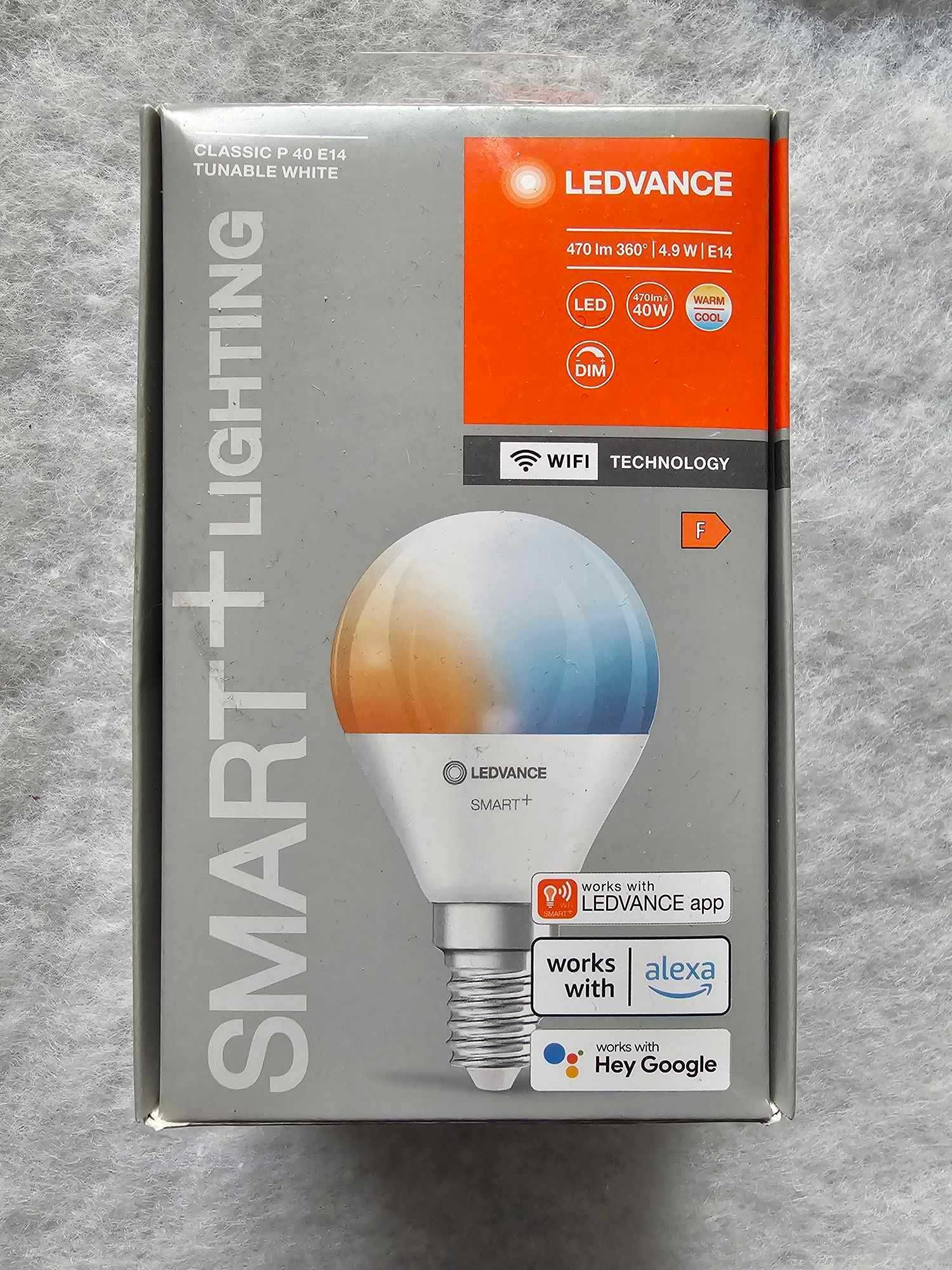 LEDVANCE SMART+ WIFI LED  Inteligentna żarówka E14 4.9W, 470lm