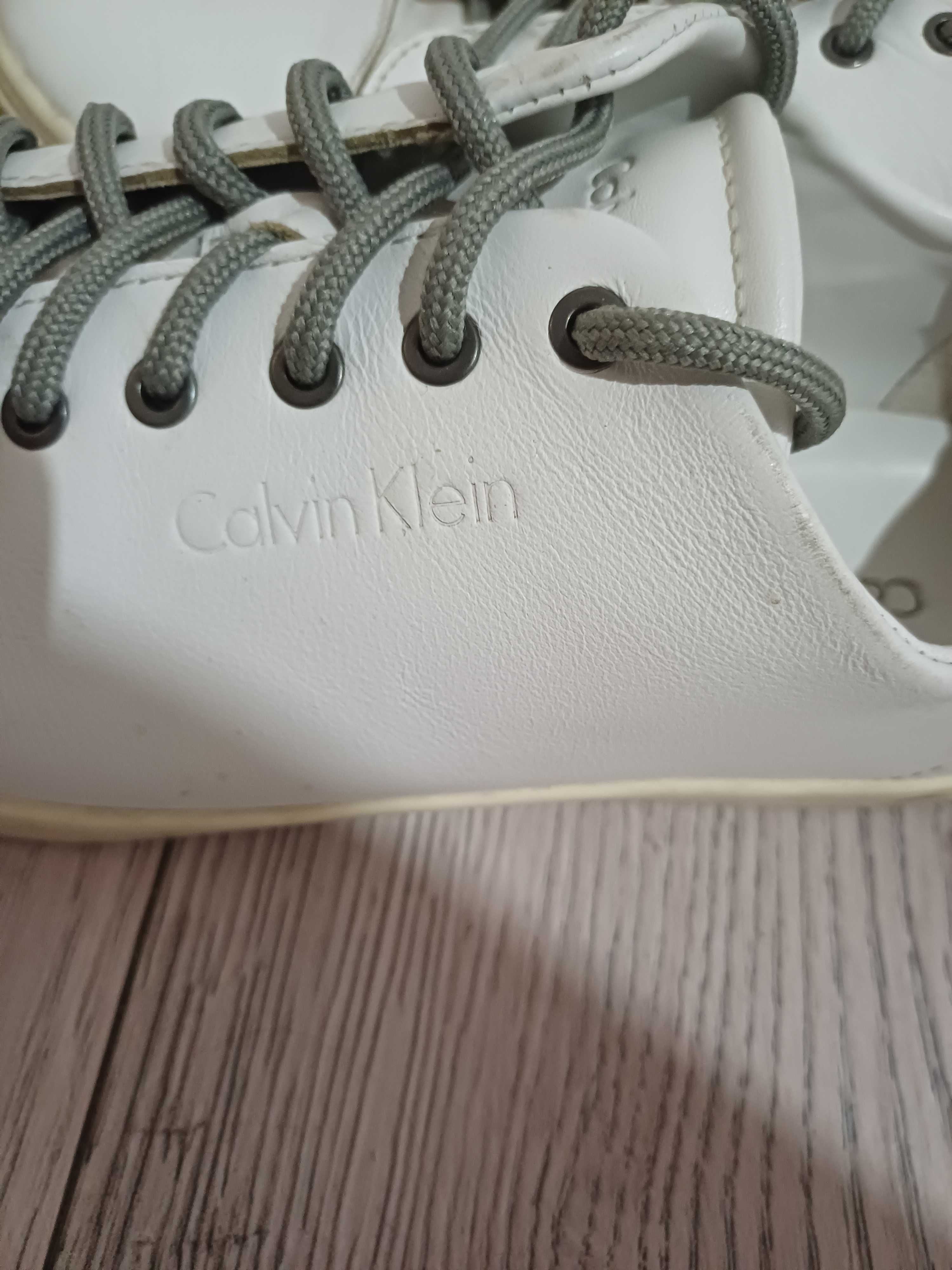 Adidasy skórzane Calvin Klein 38