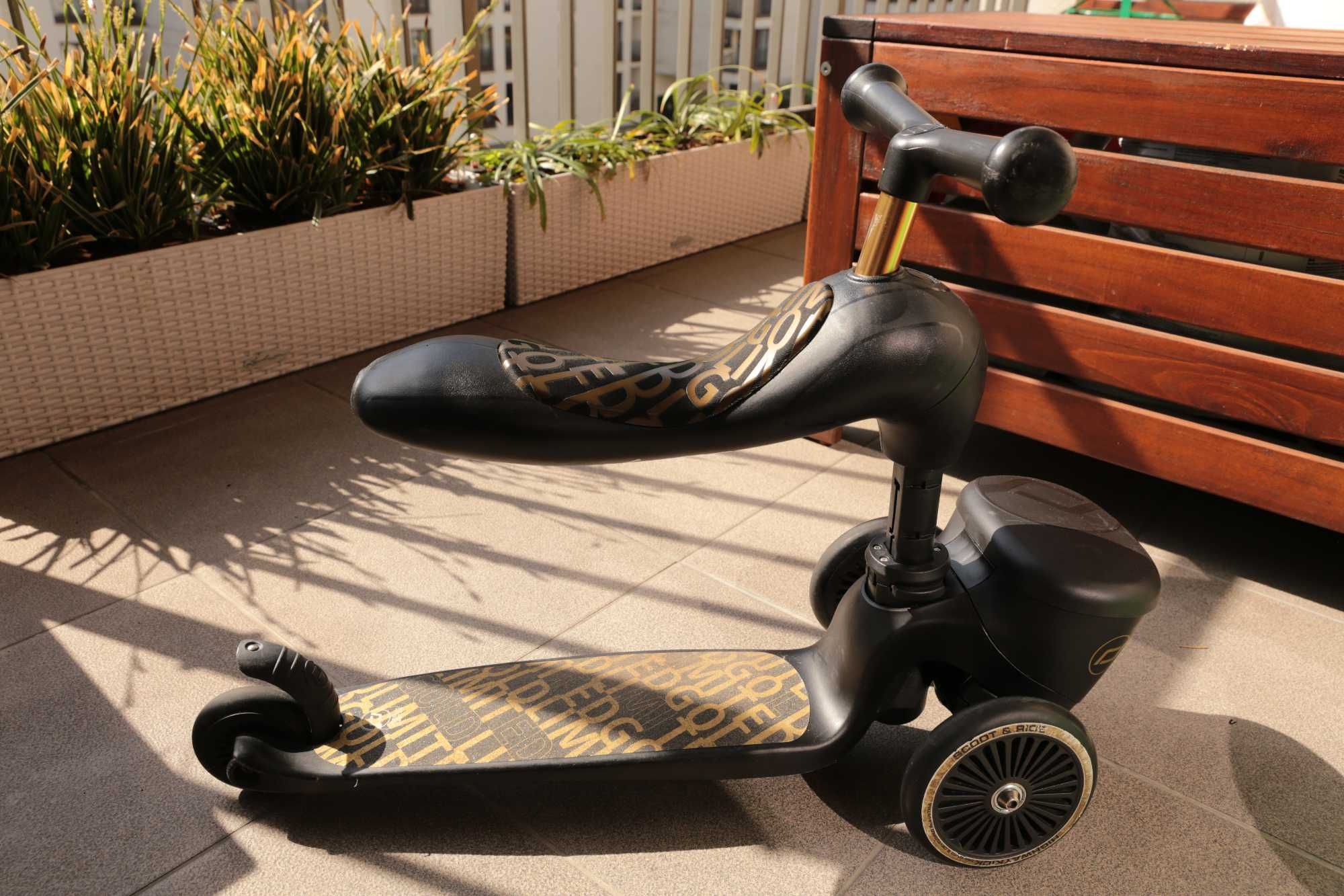 Hulajnoga jeździk SCOOT and RIDE, WERSJA LIMITOWANA (z bagażnikiem)