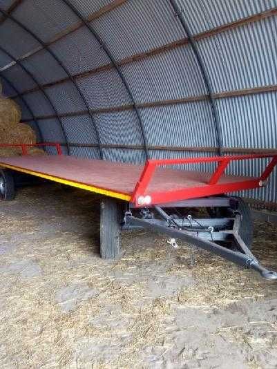 Laweta do bel 7.8x2.4m ZAREJESTROWANA, przyczepa, solidna, niska