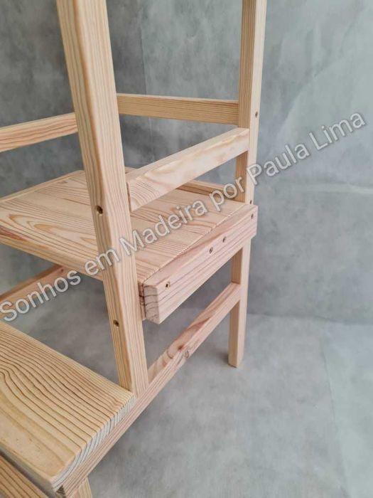 Torre de aprendizagem Nova com 3 alturas ajustáveis