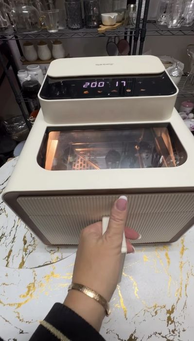 ПОТУЖНИЙ! Німецький аерогриль 4200Вт, фрітюрниця, духовка, піч, гриль