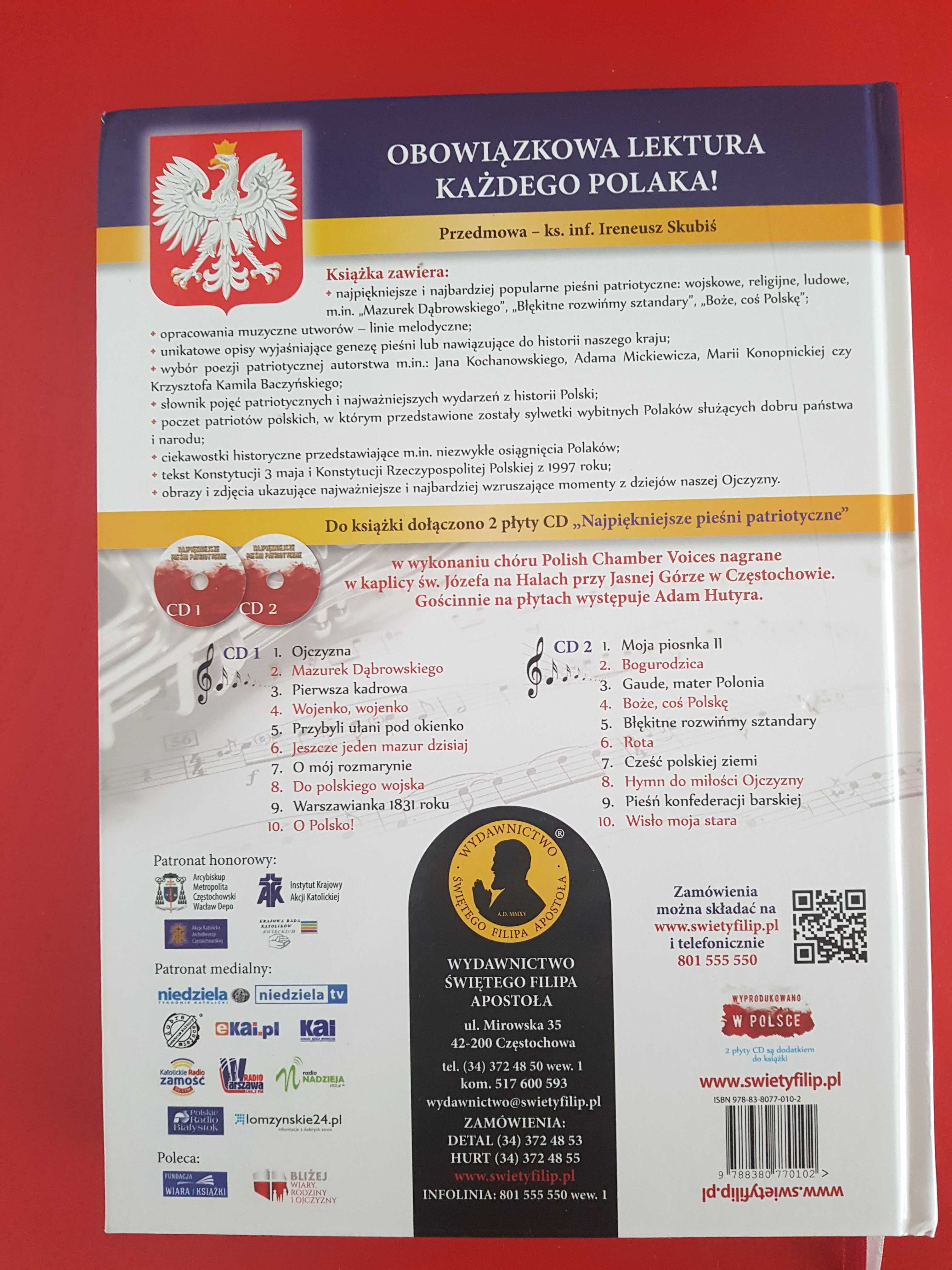 Wielka Księga Patrioty z płytami CD Wysyłka gratis