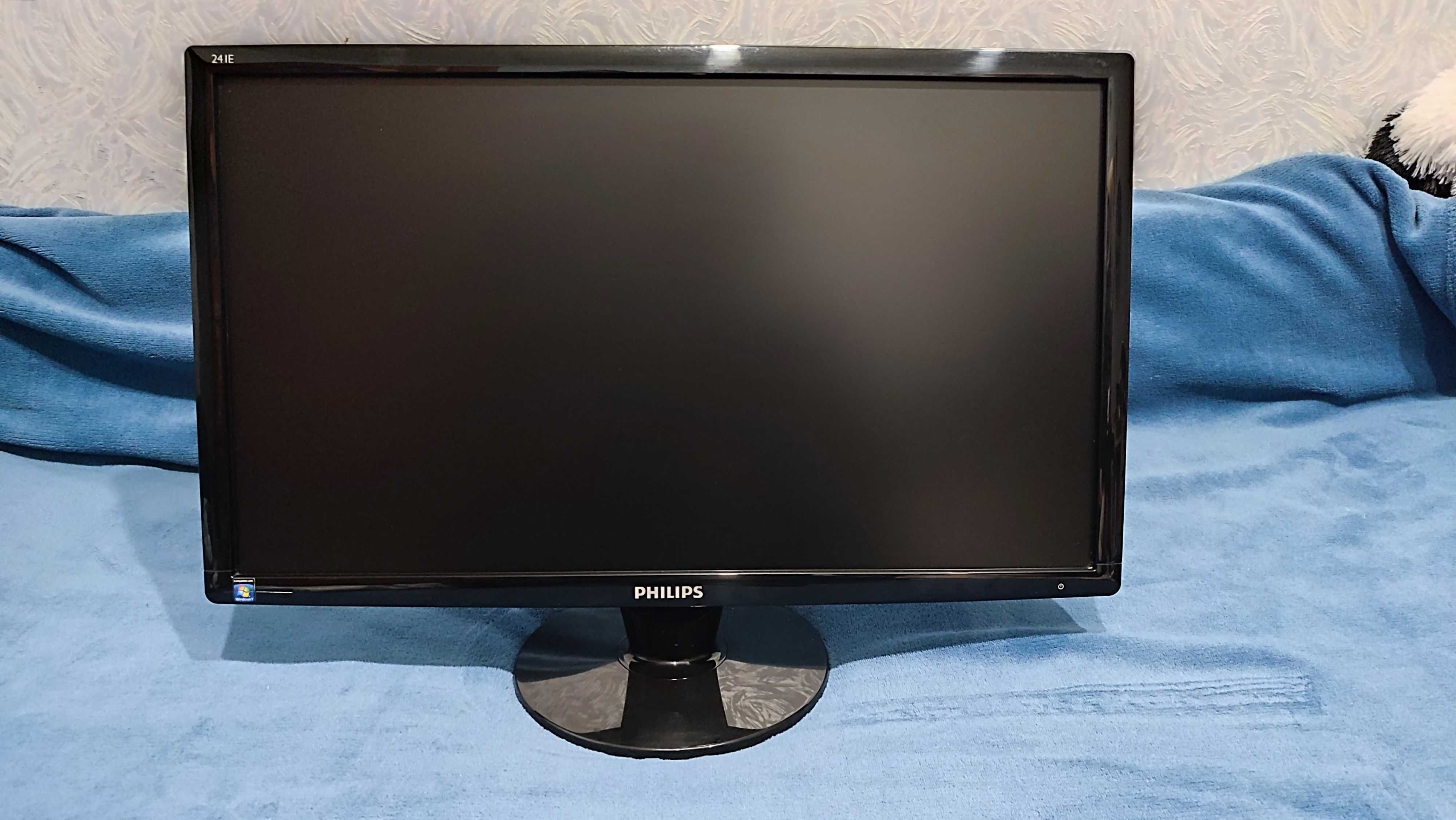 Монитор 23.6" Philips E-line 241E1SB/01